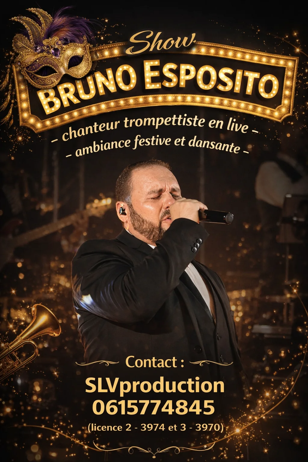 Show élégant et dansant de Bruno Esposito